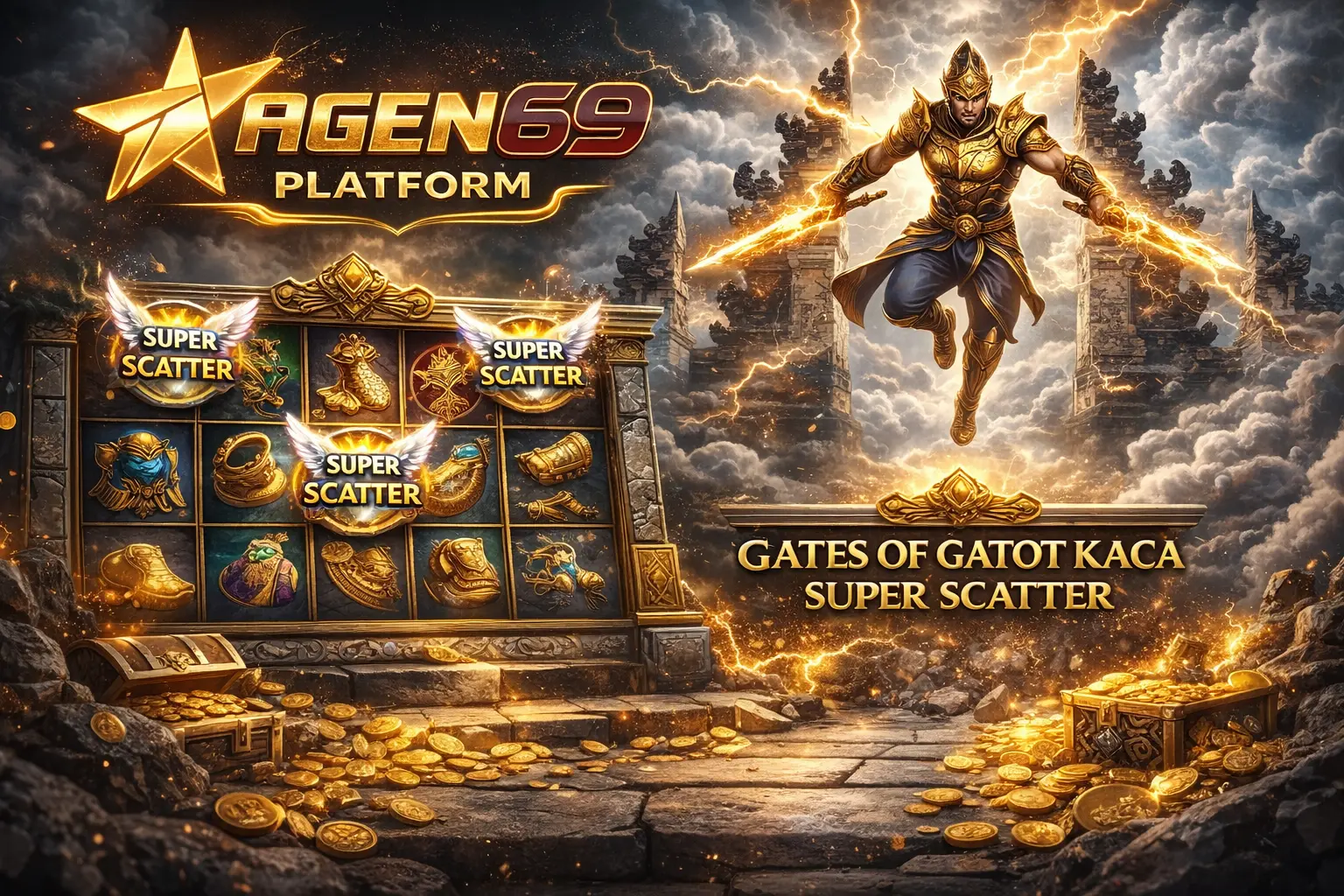 Ilustrasi perbandingan portal dan platform