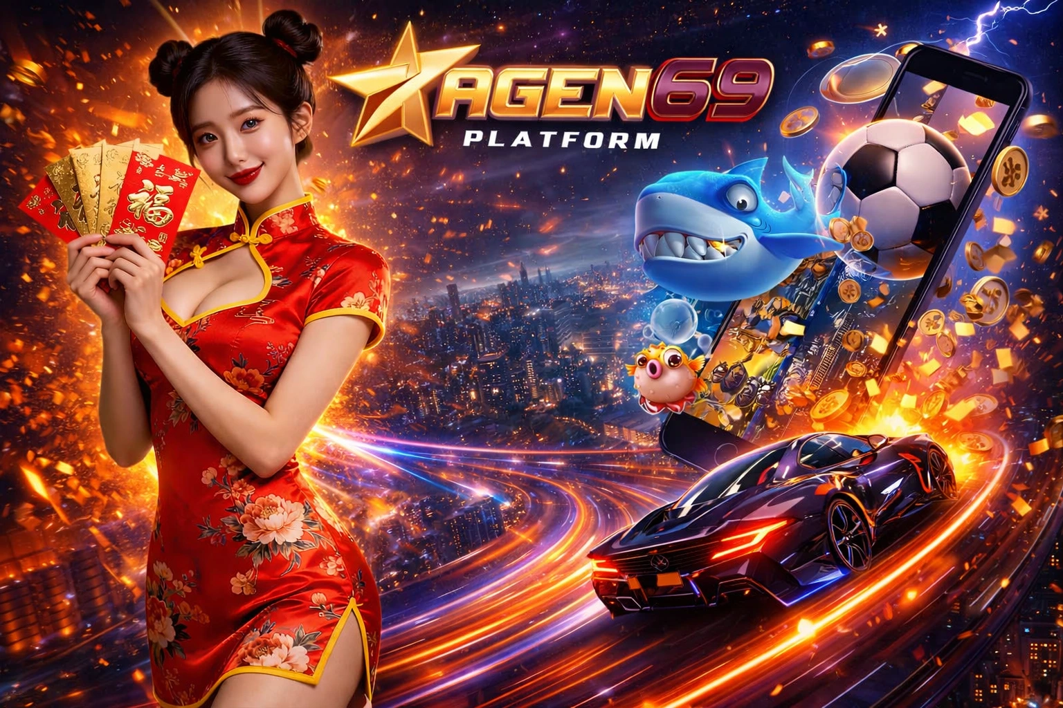 Ilustrasi overview Agen69 dengan berbagai fitur dan layanan