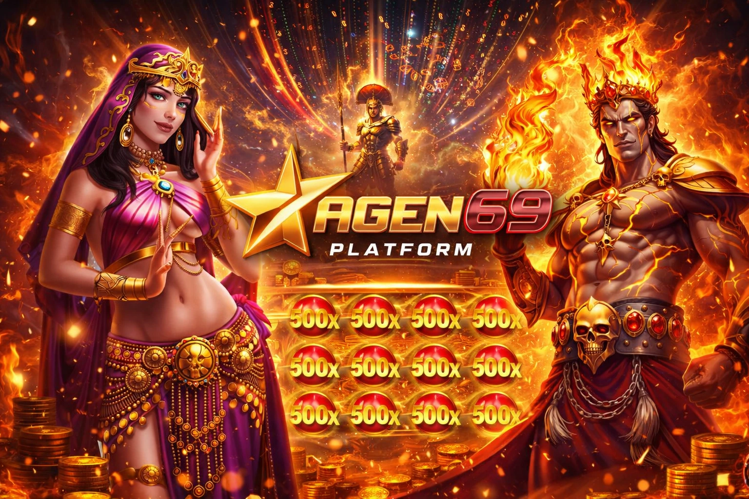 Ilustrasi cara cek link Agen69 asli dengan kaca pembesar