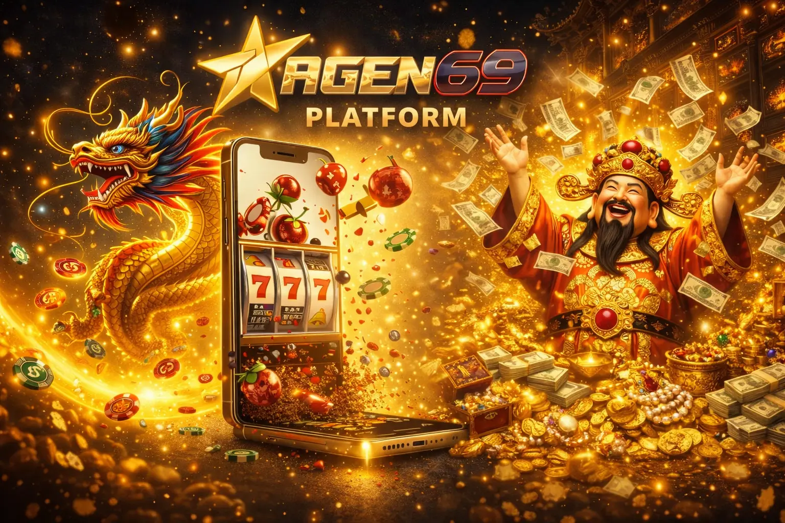 Kumpulan link resmi Agen69 dengan ilustrasi koneksi aman